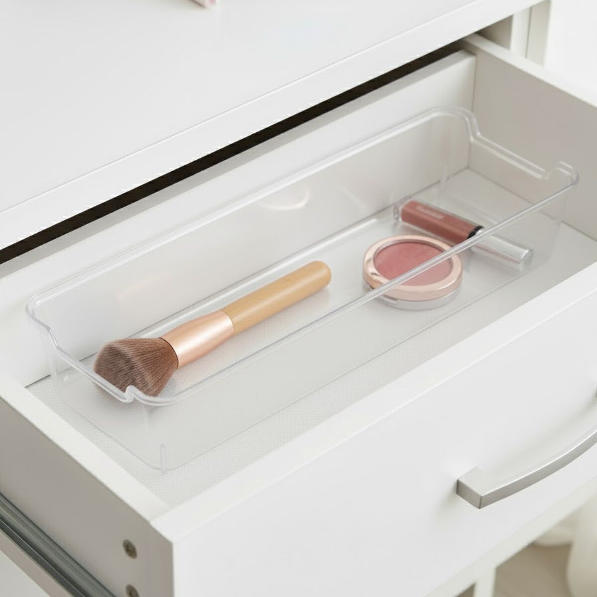 Caja organizadora 8,5 x 25,5cm - TRANSPARENTE 