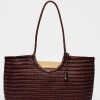 Bolso Ipanema en cuero curtido natural Chocolate