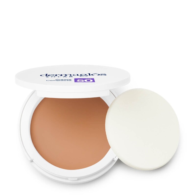 Protector Solar Dermaglos Facial Compacta Fps50 Tono 2 Protector Solar Dermaglos Facial Compacta Fps50 Tono 2