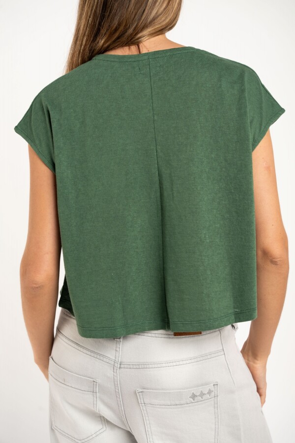 Remera Algodón Verde