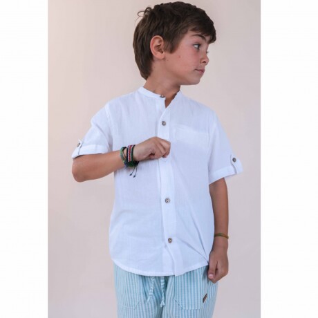 Camisa Lino Blanca Camisa Lino Blanca