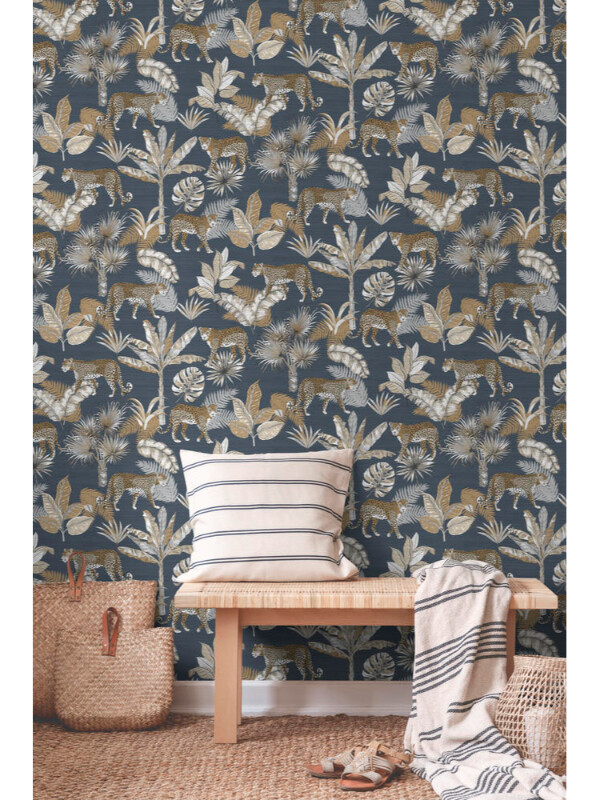 COLECCIÓN JUNGLE FEVER - LEOPARD/BLUE - ORIGEN BELGA - N/A