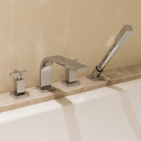 GRIFERIA GRIFO BAÑERA HIDROMASAJE DUCHA MANUAL CROMO LINEA CROMO