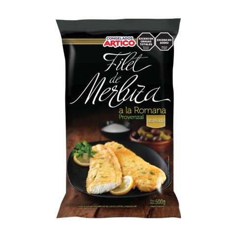 MILANESA DE MERLUZA A LA ROMANA ARTICO - 500 GRS Milanesa De Merluza A La Romana Artico - 500 Grs