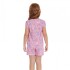 Conjunto pijamas para niñas (blusa y shorts) ROSA