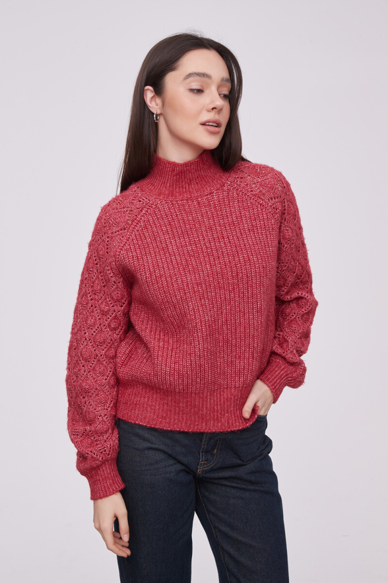 Sweater Tropina - Cereza 