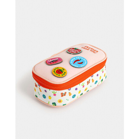 Cartucheras Con compartimentos Combinacion Multicolor