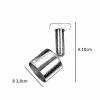CABEZAL SPOTY TR 1 X GU10 MAX. 50W SATINADO CABEZAL SPOTY TR 1 X GU10 MAX. 50W SATINADO