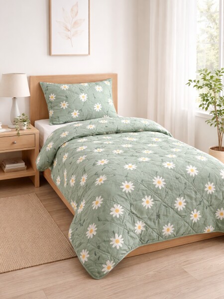 ACOLCHADO ESTAMPADO DE 1 PLAZA ESTAMPADO 1