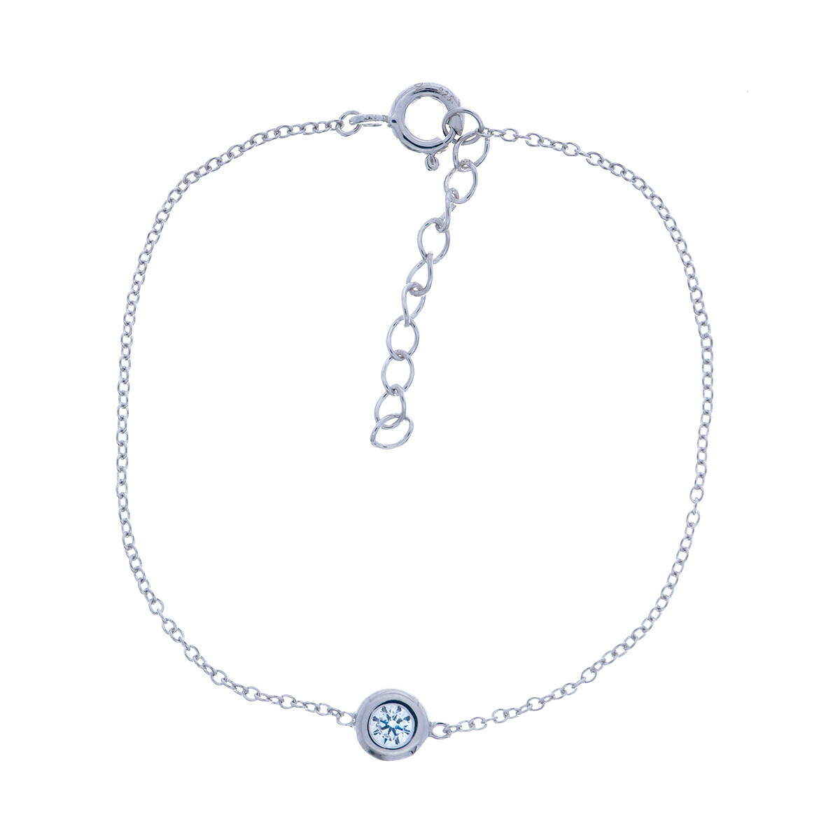 Pulsera de plata 925, Punto de uz 