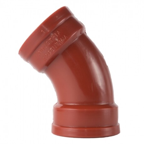 GINYPLAS CURVA PPL HEMBRA - HEMBRA A 45º 1/2 PULGADA Ginyplas Curva Ppl Hembra - Hembra A 45º 1/2 Pulgada