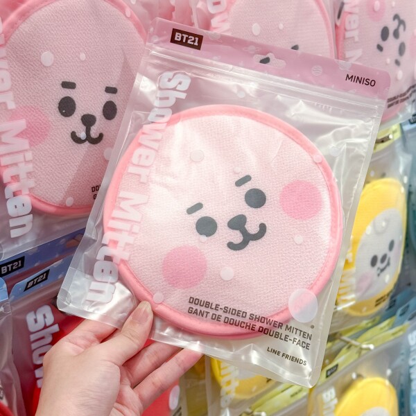 Guante exfoliante BT21 baby Cooky