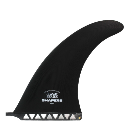 Quilla Shapers Classic Trans Black 10" Box Fin Quilla Shapers Classic Trans Black 10" Box Fin