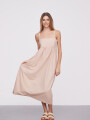 Vestido Milaka Beige