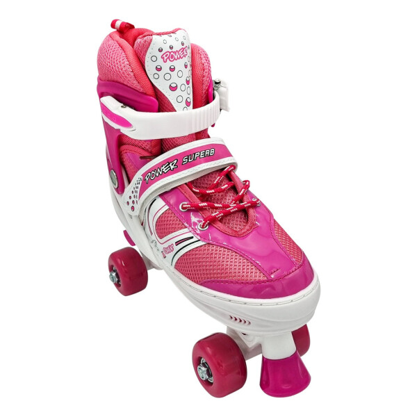 Patin Artistico Semi Profesional Patines Niños Infantil Variante ROSA TALLE L