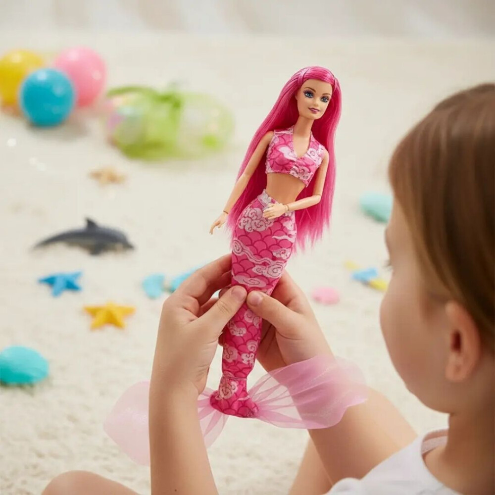 Muñeca Sirena Articulada Sirena Rs