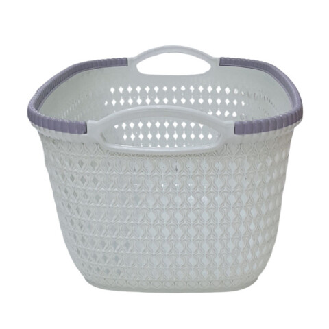 OUTLET Canasto organizador con asas 34.5x28x20cm Outlet Canasto Organizador Con Asas 34.5x28x20cm