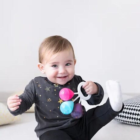 Sonajero Galaxy Juguete Bebé en Plástico con Agarre Suavinex Azul