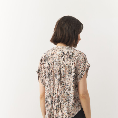 BLUSA GALLINAL Animal Print