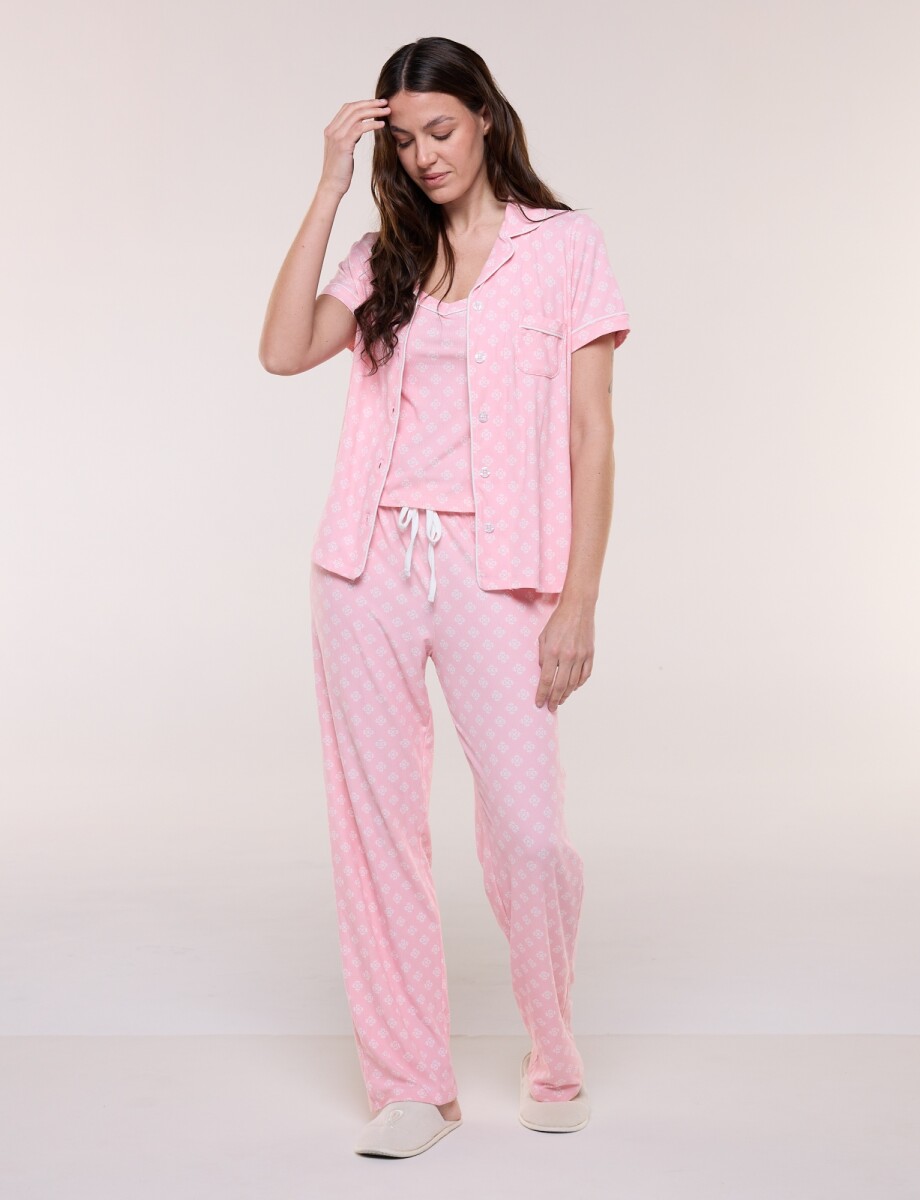 Set De 3 Piezas - Rosa 