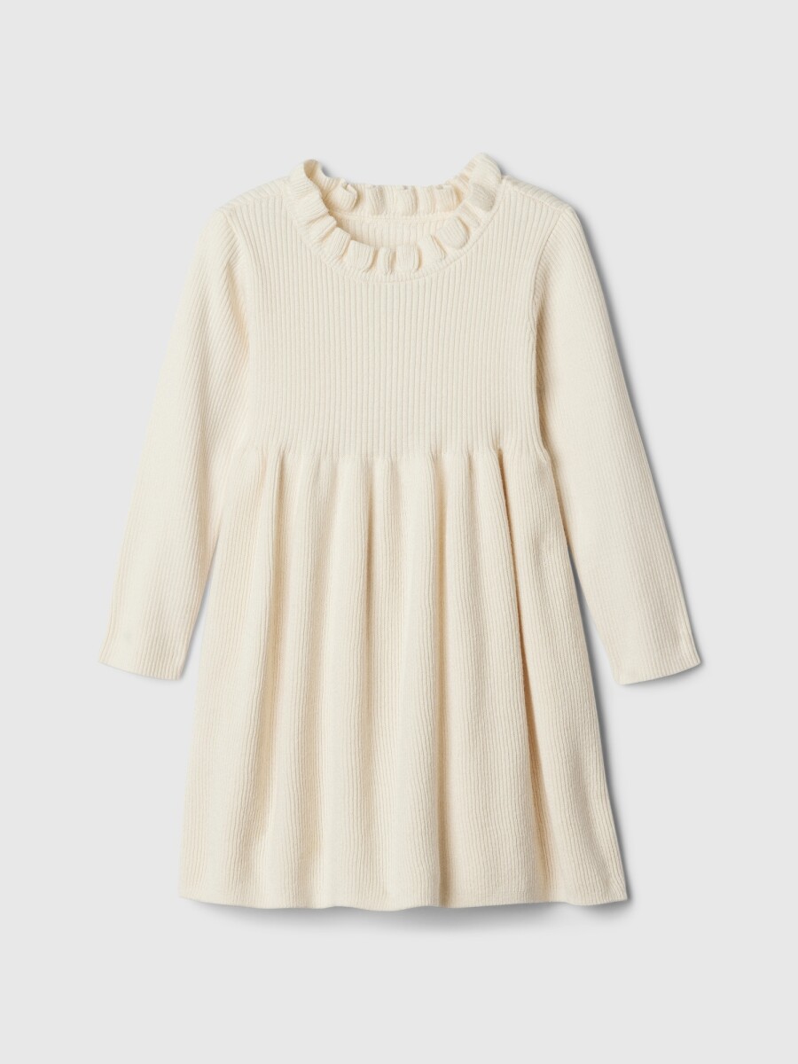 Vestido Toddler Niña - Ivory Frost 