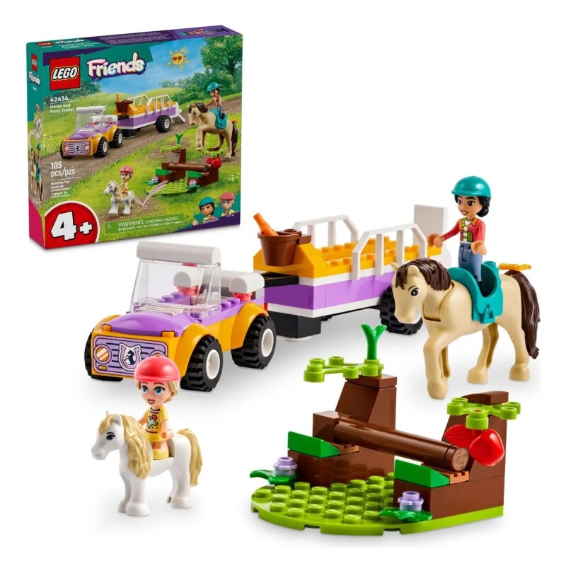 Lego Friends Remolque De Caballos 105 Pcs Lego Friends Remolque De Caballos 105 Pcs