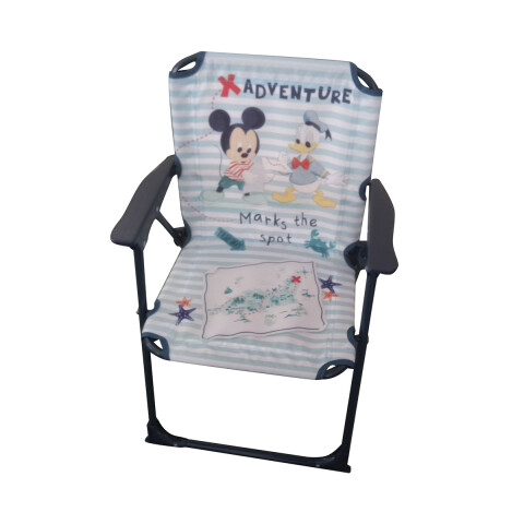 Silla Mickey y Minnie Plegable para Playa Mickey
