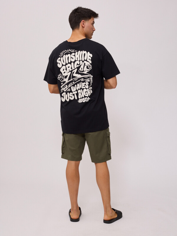 T-SHIRT LYFIA RUSTY Negro