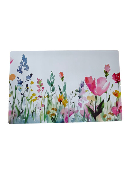 INDIVIDUAL PVC 43.5x28CM ESTAMPADO FLORES INDIVIDUAL PVC 43.5x28CM ESTAMPADO FLORES