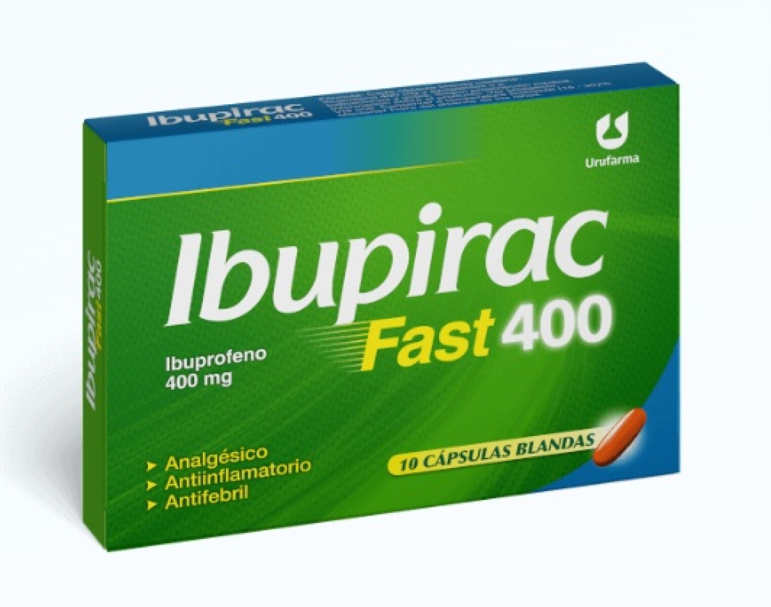 Ibupirac fast 400 mg 10 Cápsulas Blandas 