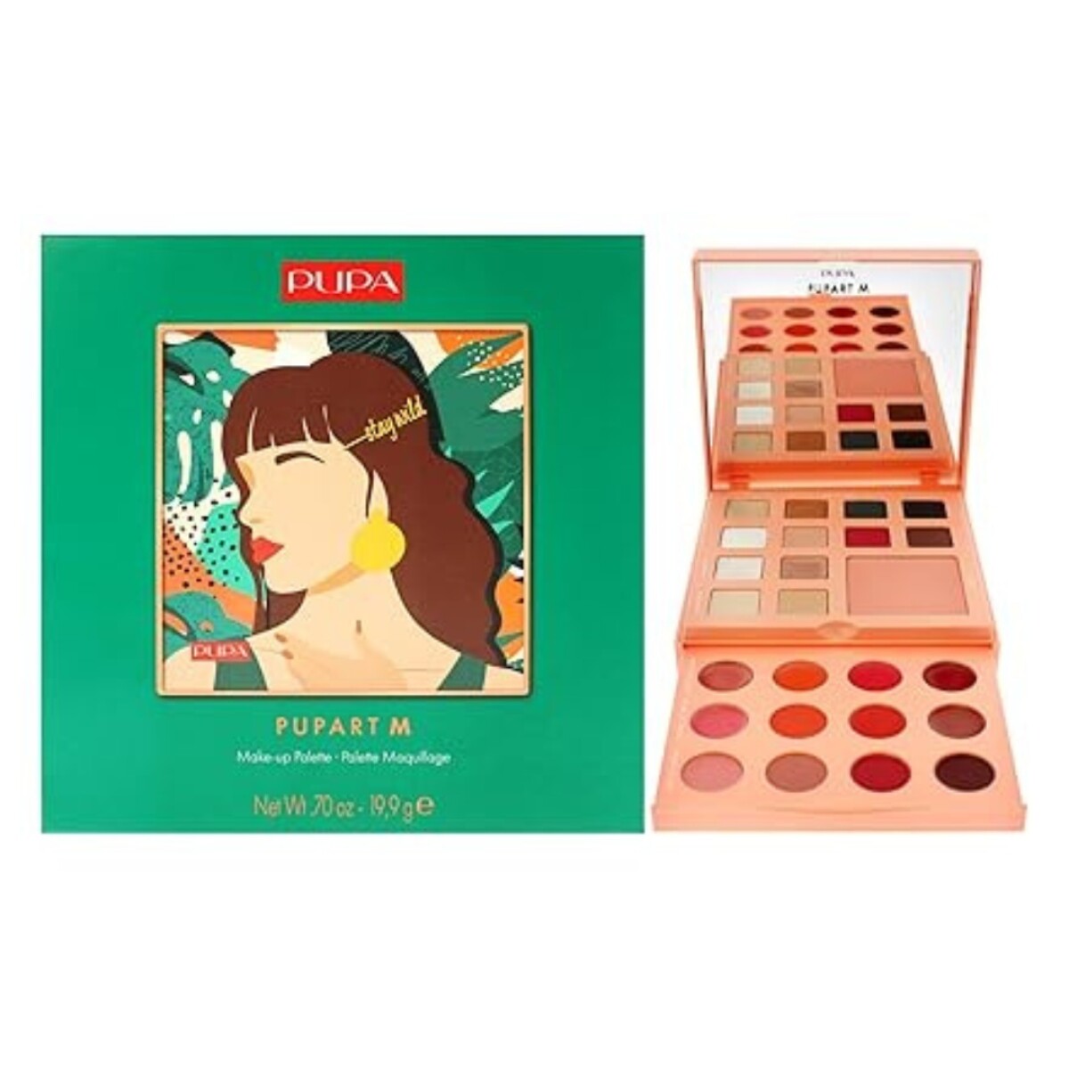 Paleta Pupart M 003 Stay Wild Burned Shades – Pupa 