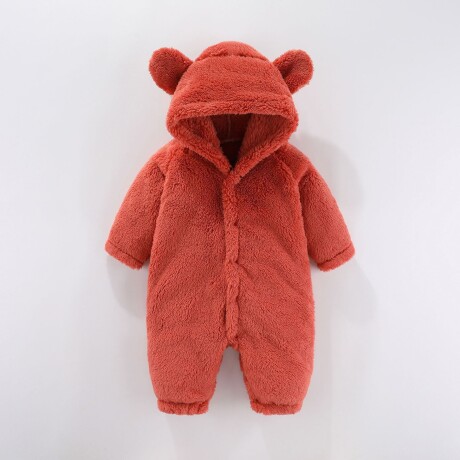 Body Oso Para Bebé Talle 3 Meses Polar Coral