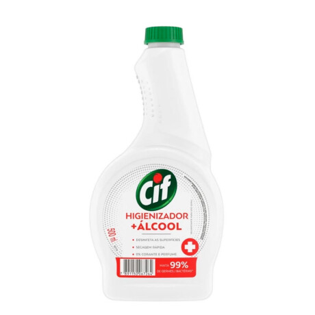 Limpiador Higienizador + Alcohol CIF 500ml Limpiador Higienizador + Alcohol CIF 500ml