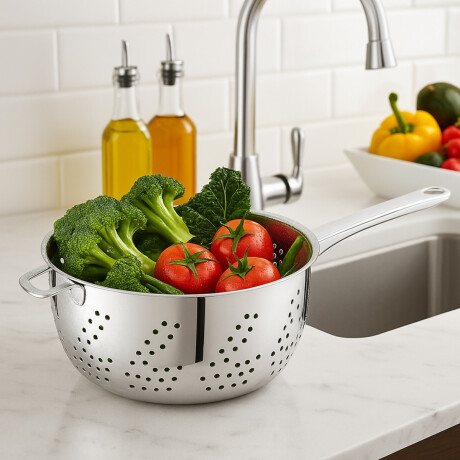 Colador con mango 18 cm Colador con mango 18 cm