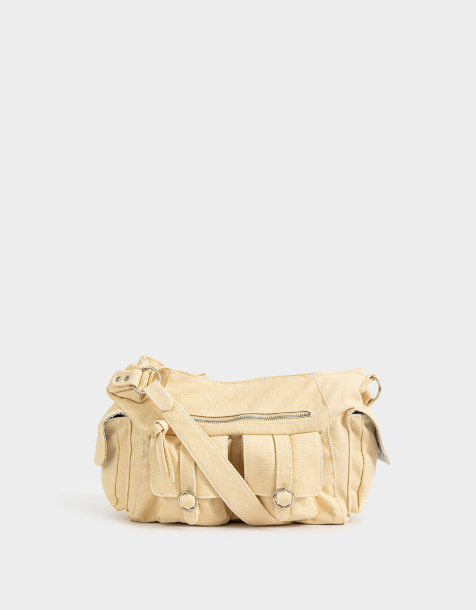 Bandolera Canvas Multipocket 