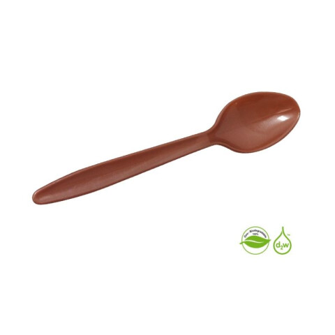 Cuchara Biodegradable x10 Unidades Gold Rose
