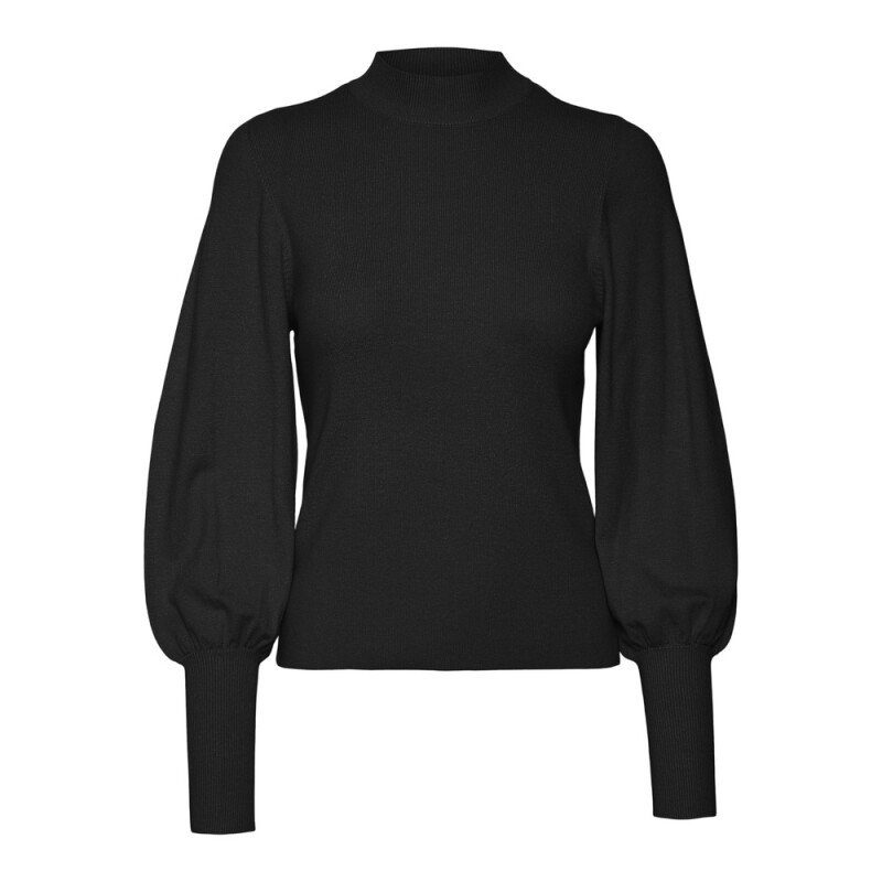 VMHOLLYKARISPUFF LS HIGHNK PULLOV GA BOO B-15 1 Black