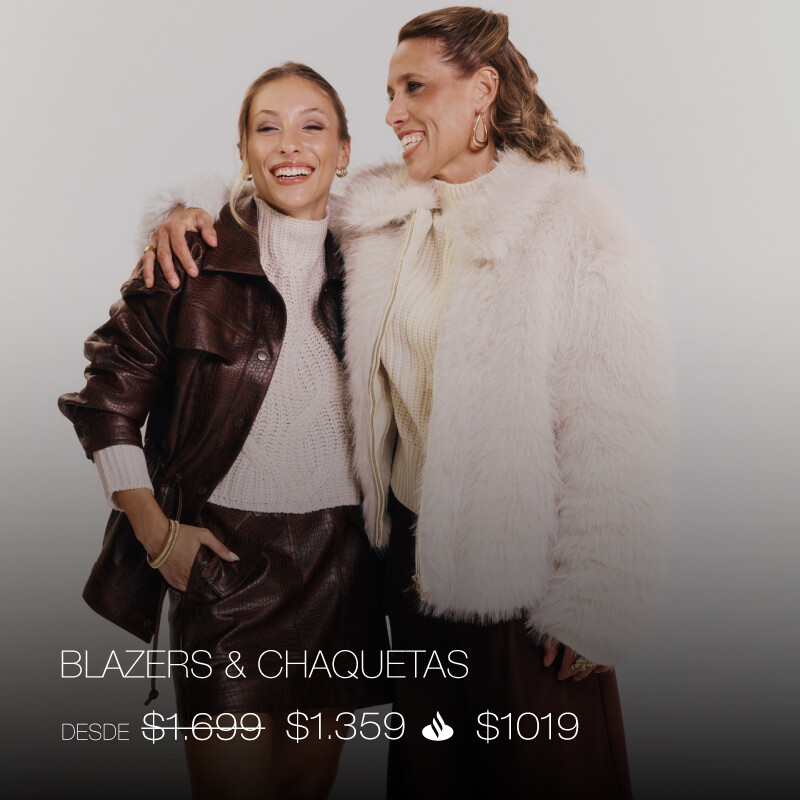 DDM - Blazers y chaquetas 20% NC + 25% Extra con Santander