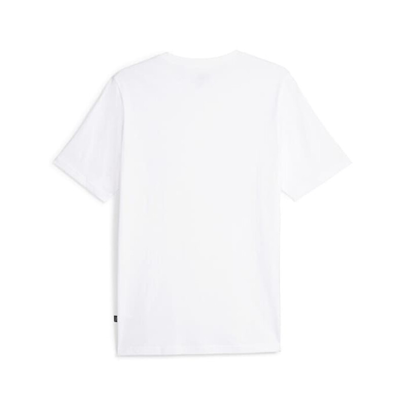 Remera Puma Graphics Vertical de Hombre - 677187 02 Blanco