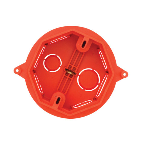 Caja plástica para embutir centro azul - Firenze C10406