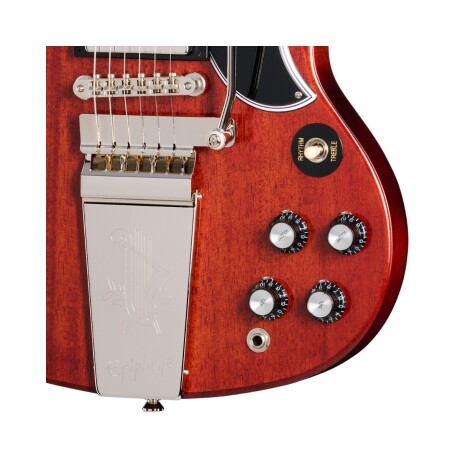 Guitarra Electrica Epiphone 1964 Sg Standard With Maestro Vibrola Reissue Cherry Red Guitarra Electrica Epiphone 1964 Sg Standard With Maestro Vibrola Reissue Cherry Red