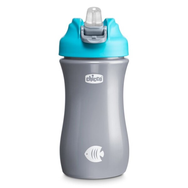 Vaso POP UP CHICCO sorbito 24m+ celeste