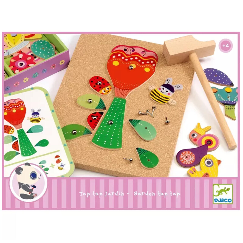 Jardín Tap Tap Juego de mesa creativo Djeco Jardín Tap Tap Juego de mesa creativo Djeco