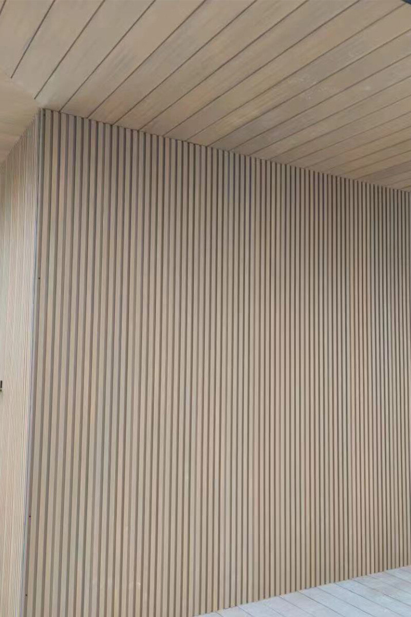 PANEL WPC RIPADO EXTERIOR PANEL RIPADO EXTERIOR WPC CO-EXTRUIDO JE23 MAPLE 2850X219X26MM