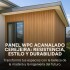 Pack x100 Wpc Simil Madera Wall Panel Lambrin 2.90m x 16.7cm Color Marron Madera