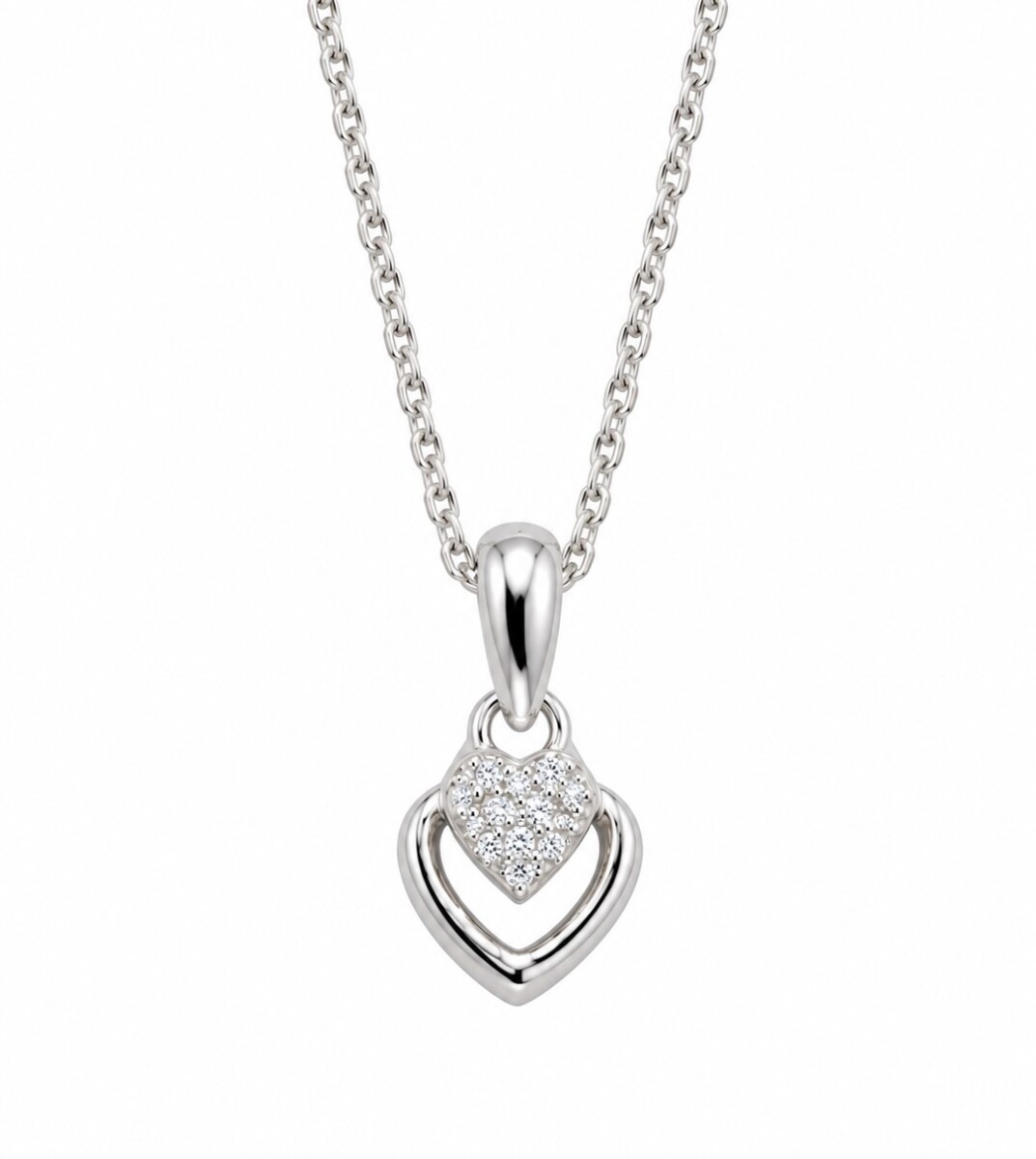 Cadena con colgante corazón pequeño 