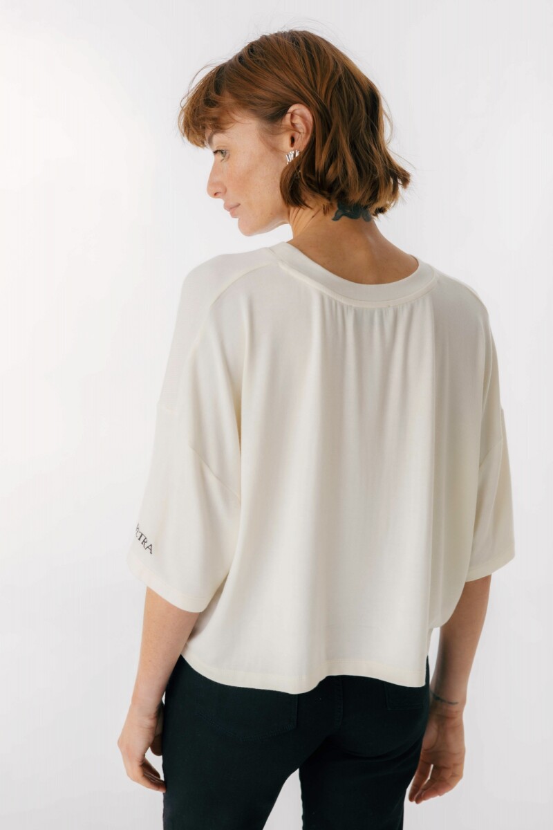 Boxy Tshirt Blanco