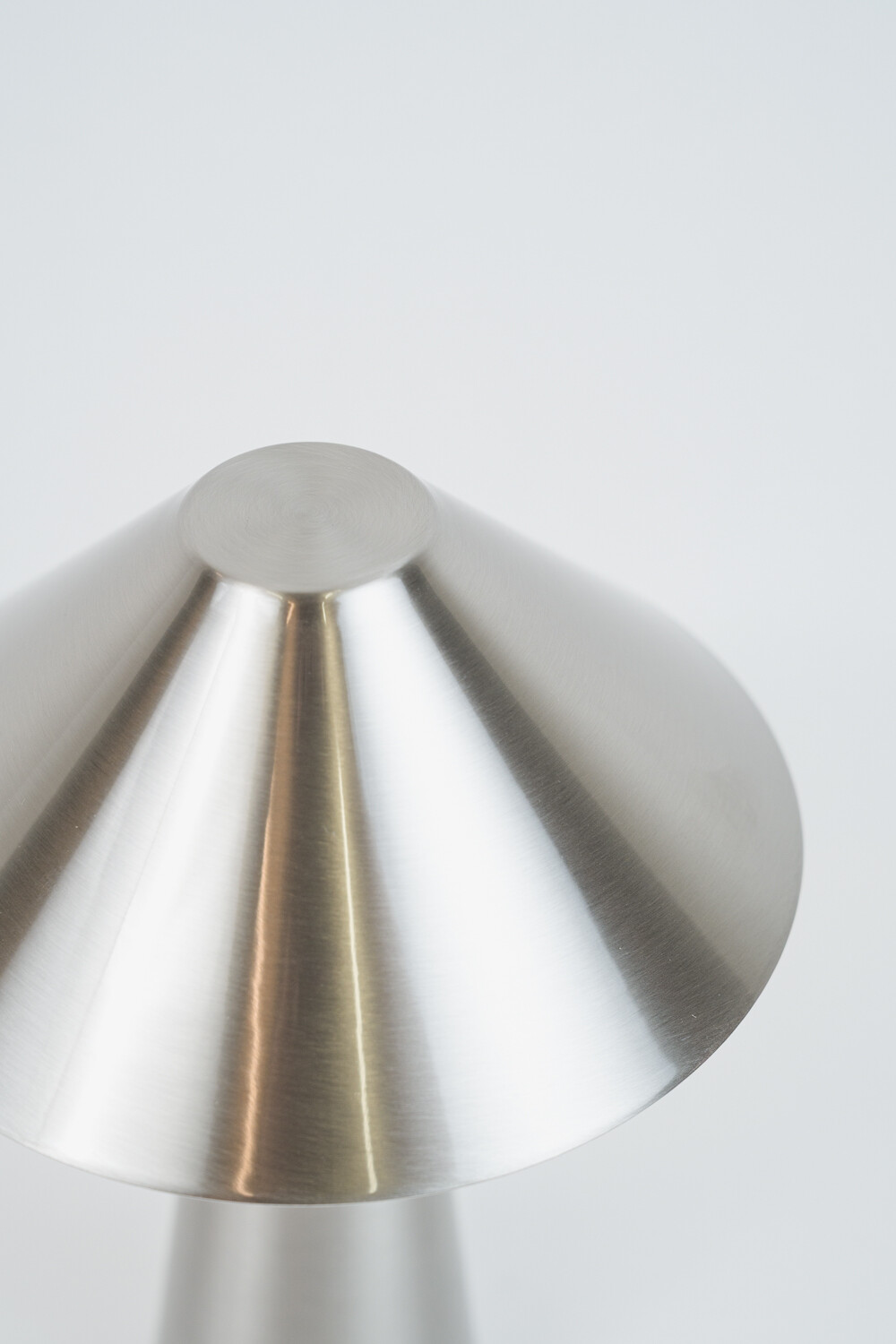 Lampara De Mesa Luthan, Touch Usb Plateado