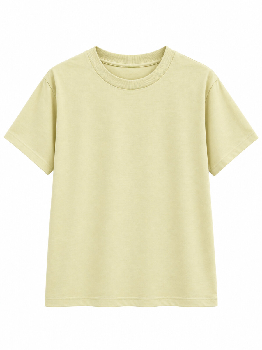 REMERA SHI - AMARILLO 