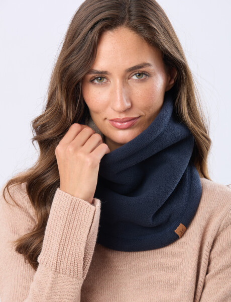 CUELLO POLAR Y SHERPA Azul
